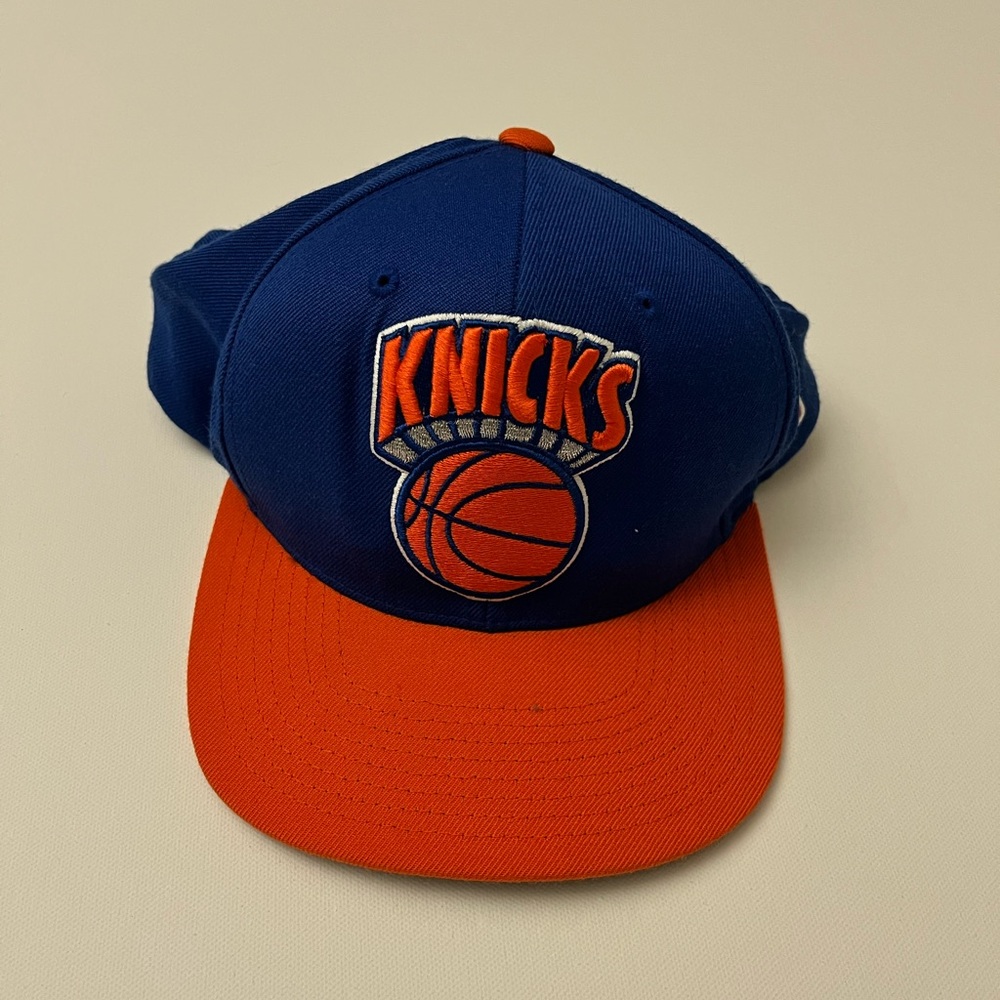 Mitchell & Ness Blue and Orange Cap